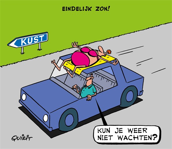 Grote hitte op komst - Neem genoeg drinken mee!