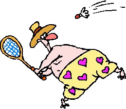 Badminton Cartoon