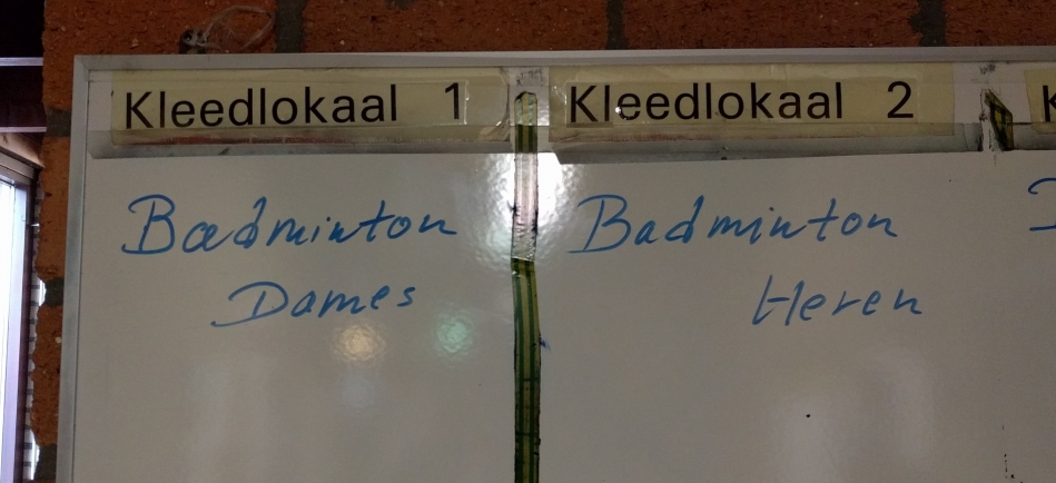 Trainingslijsten
