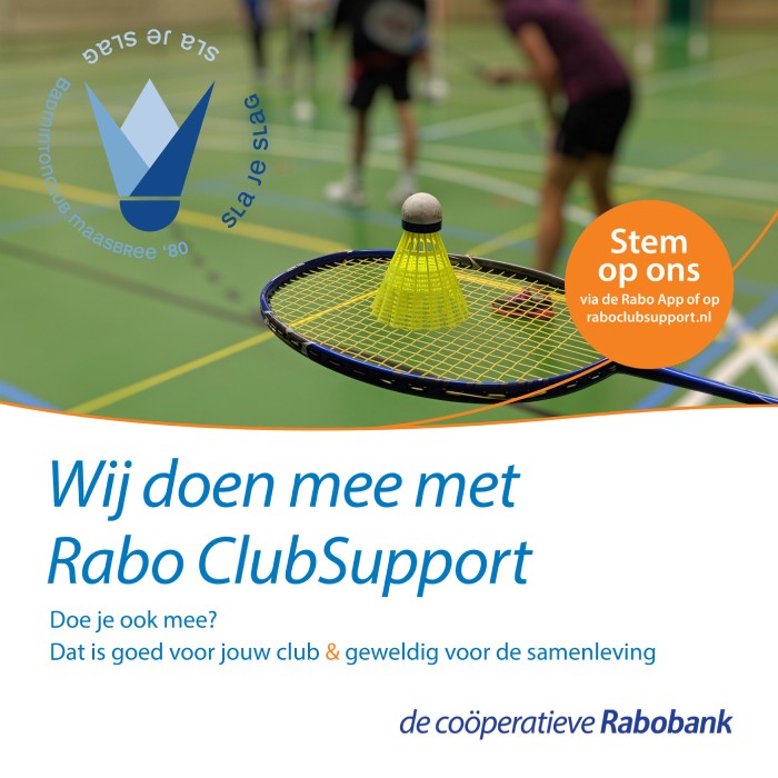 De stemperiode voor Rabo ClubSupport 2023 gaat van start!