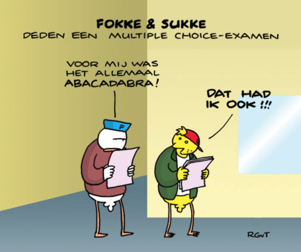 Succes met de examens