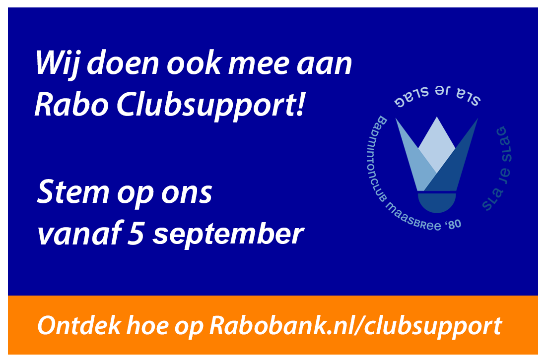 Stem op BCM'80 - Rabo ClubSupport 2022